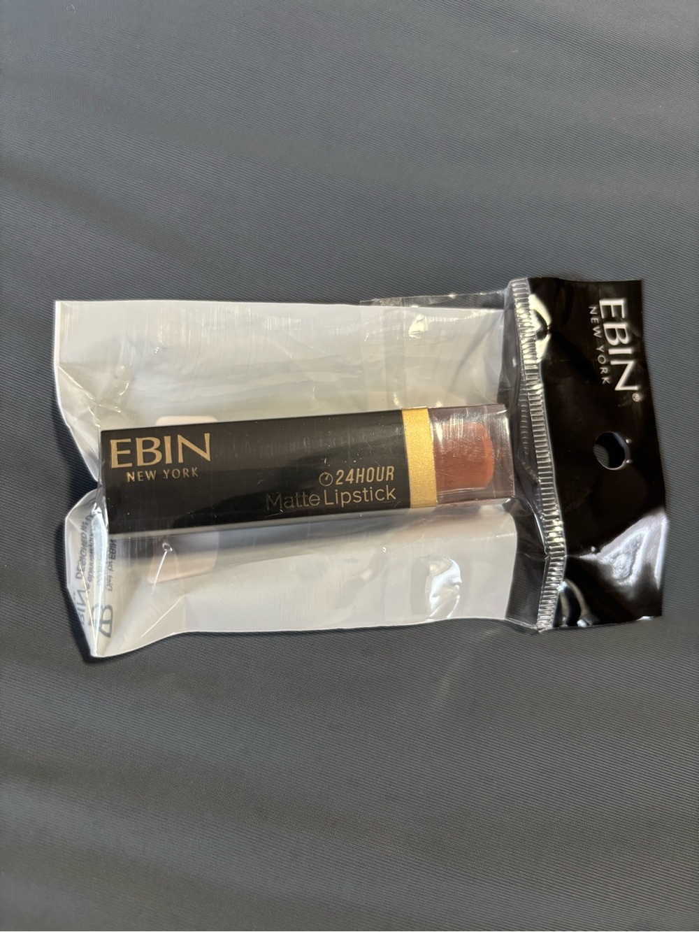 Ebin New York 24-Hour Matte Lipstick — caramel kisses